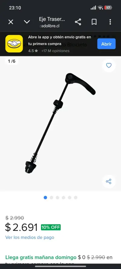 Bicicleta Oxford Aro 29 Negra - miniatura 5