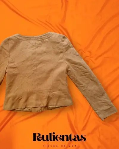 Abrigo negro de lana (S) y Blazer Camel (M-L) - miniatura 6