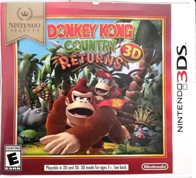 Juego Nintendo 3DS Donkey Kong Country Returns 3D - miniatura 1