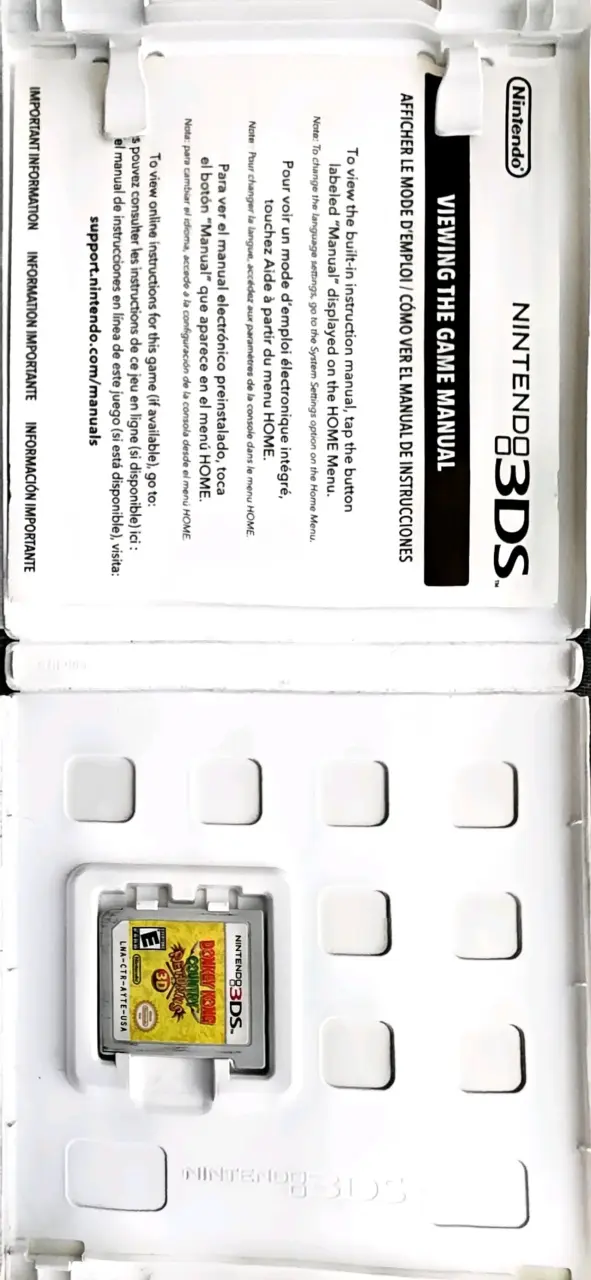 Juego Nintendo 3DS Donkey Kong Country Returns 3D - 2