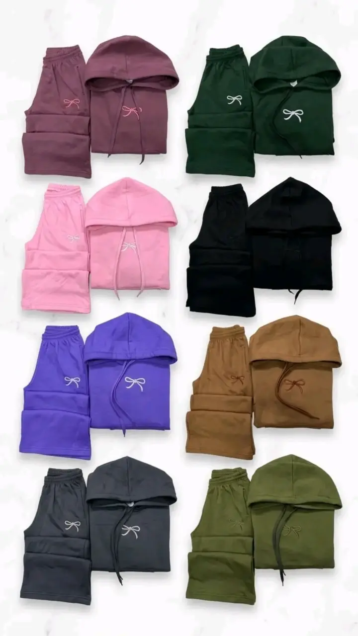 Conjunto de buzo deportivo para mujer en varios colores - 1