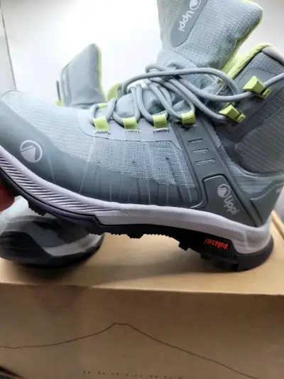 Zapatillas de trekking mujer Lippi Vulcano gris - miniatura 1