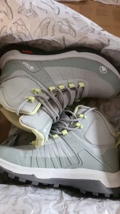 Zapatillas de trekking mujer Lippi Vulcano gris - miniatura 3