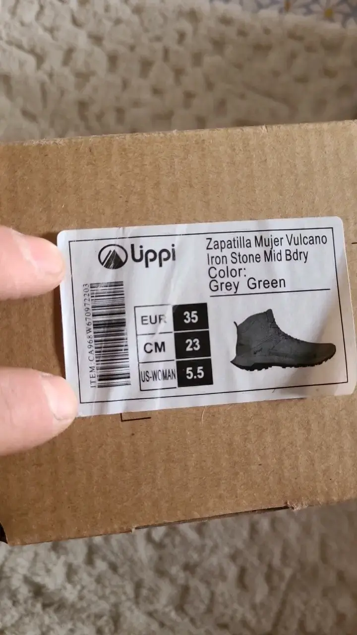 Zapatillas de trekking mujer Lippi Vulcano gris - 4