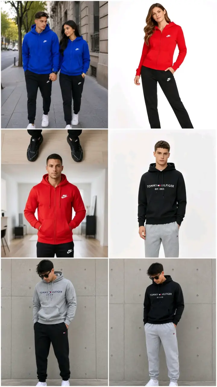 Conjunto deportivo unisex Nike con capucha - 2