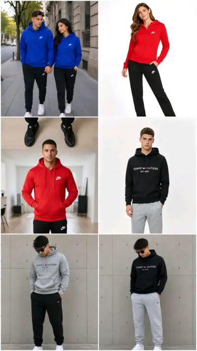 Conjunto deportivo unisex Nike con capucha - miniatura 2