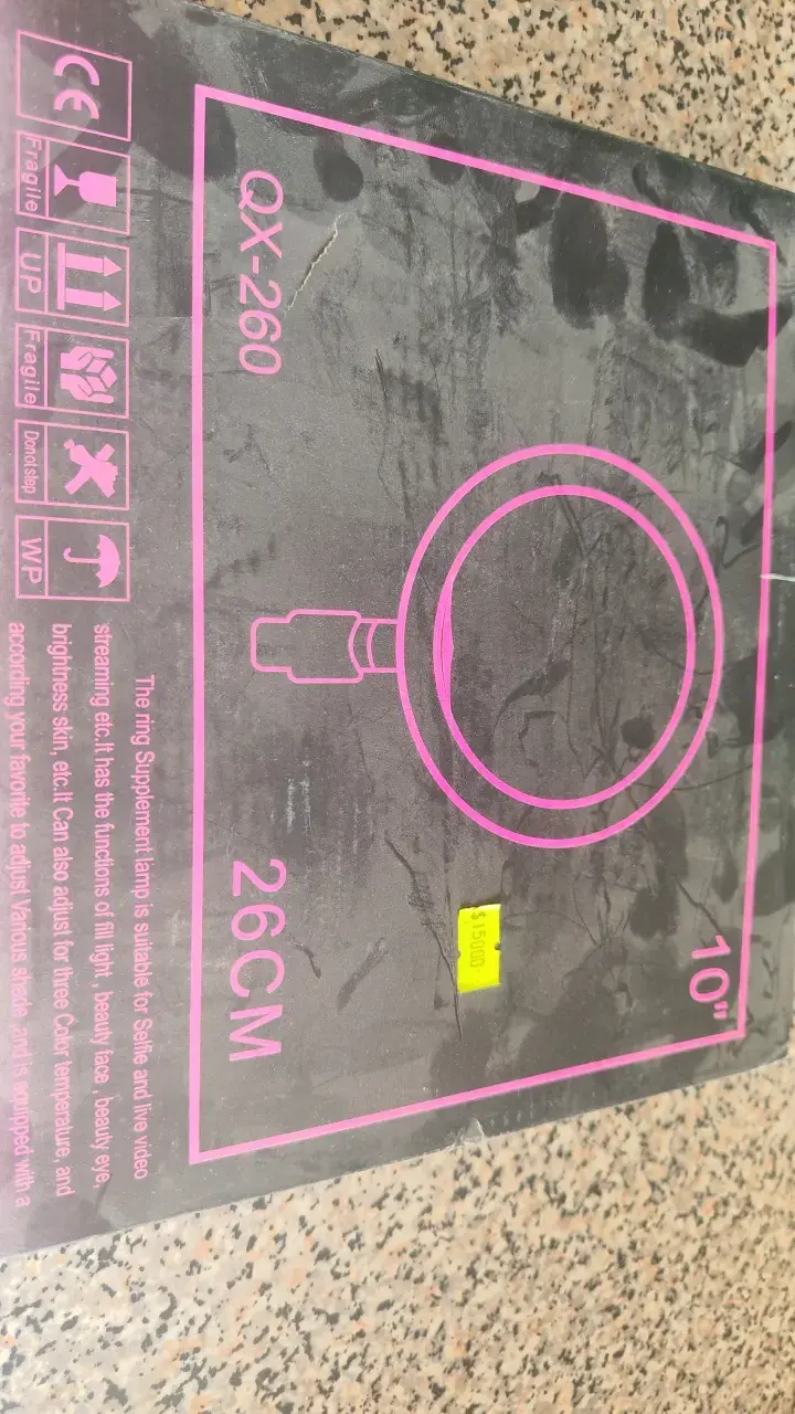 Aro de Luz LED 10 pulgadas con Temperatura Ajustable - 2