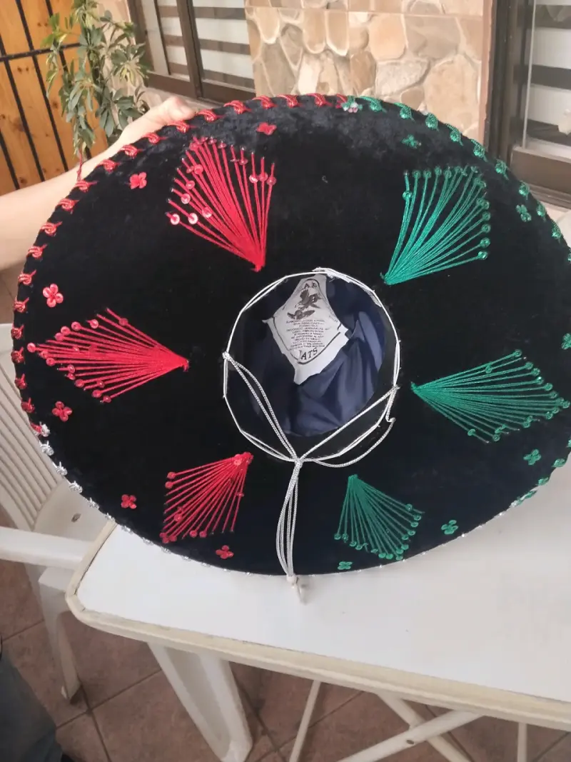 Sombrero Charro Mexicano Decorado - 2