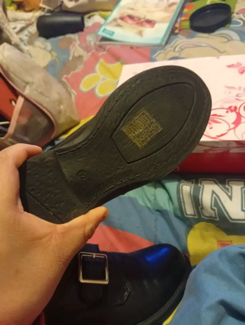 Zapatos de vestir negros para hombre con hebilla - 3