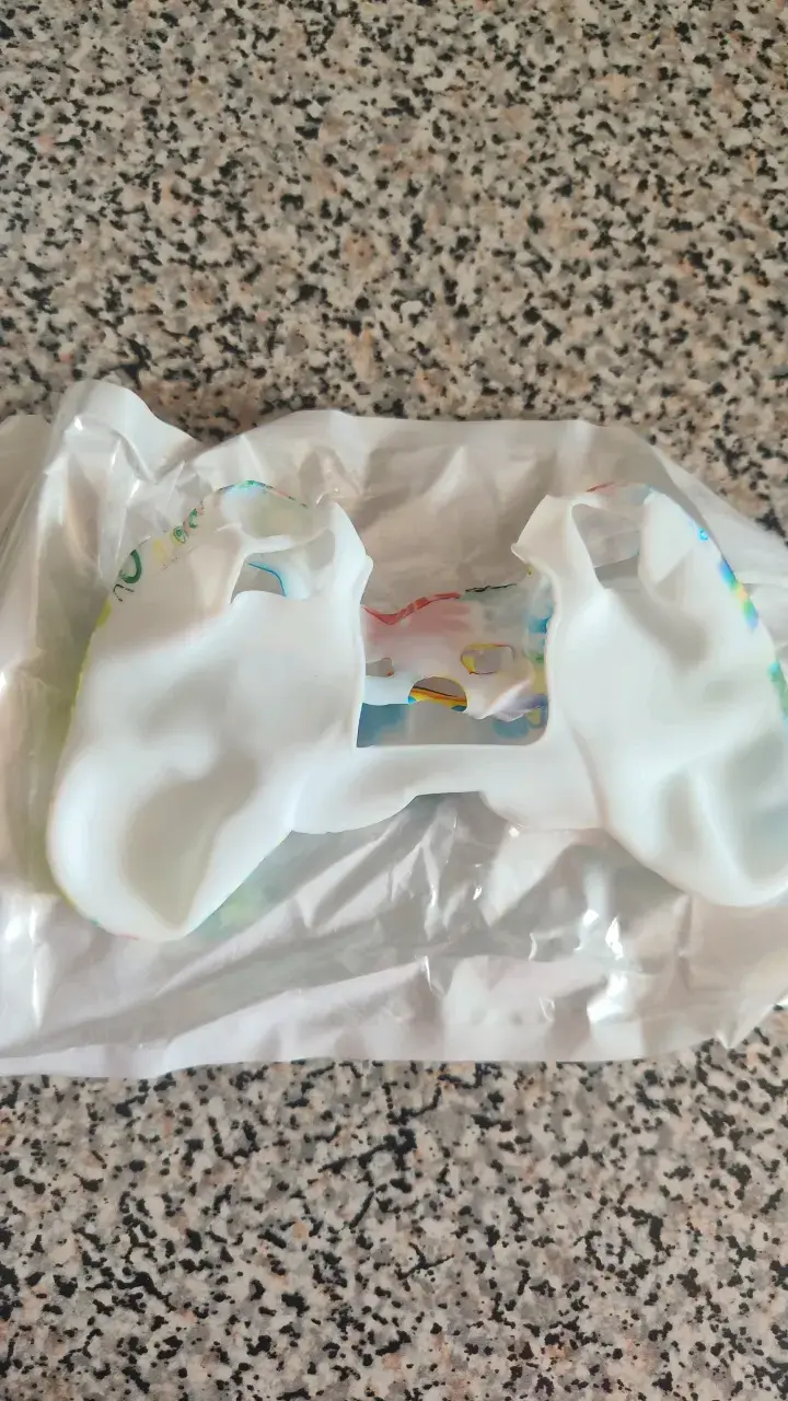 Cubierta de silicona para control de videojuego con diseño floral - 2