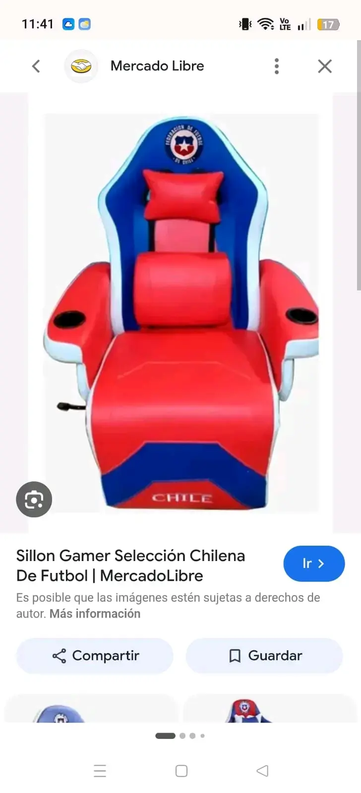 Sillón Gamer Selección Chilena de Fútbol - 1