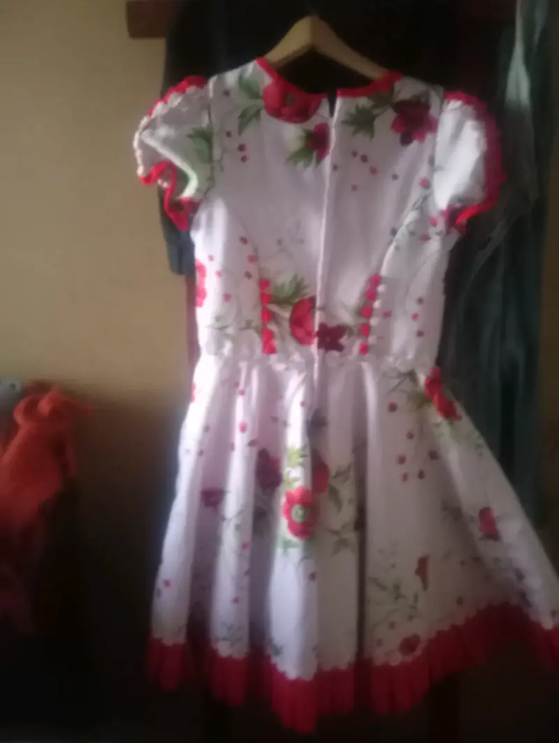 vestido de huasa para niña de 7a 8 años - 6