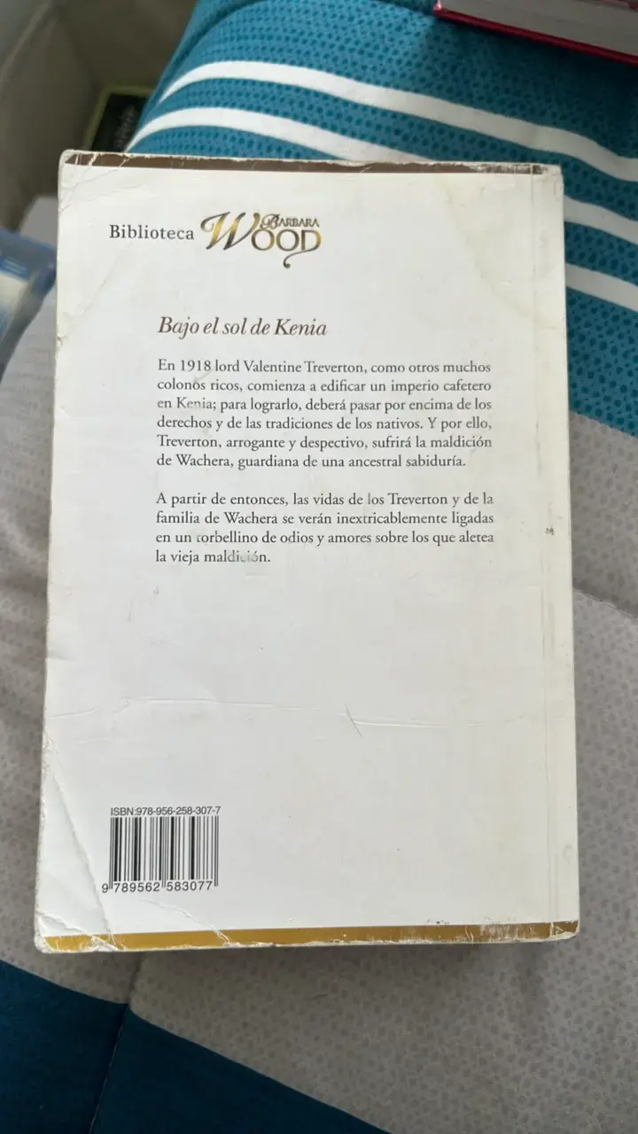 Libro Bajo el Sol de Kenia de Barbara Wood - 3