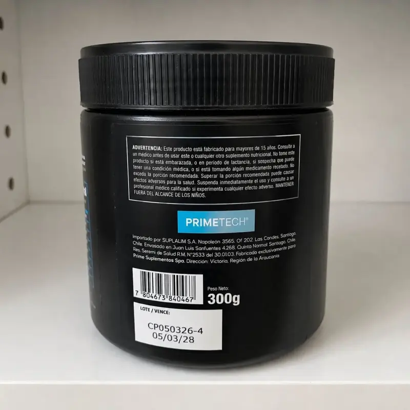 Creatina Monohidratada PrimeTech 300g - 4