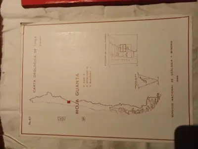 Mapa Geológico Hoja Guanta Región de Coquimbo 1990 - miniatura 2