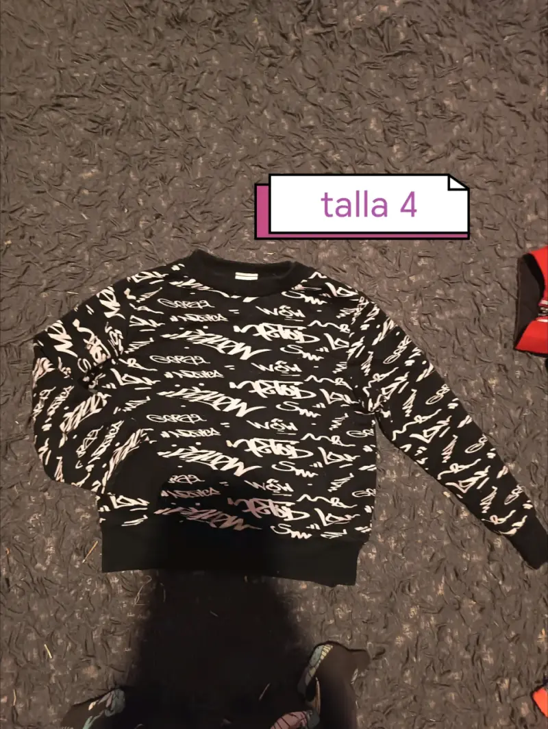 Polera infantil con diseño de oso y montaña - 3
