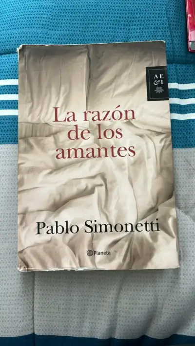 Libro 'La razón de los amantes' de Pablo Simonetti - miniatura 1