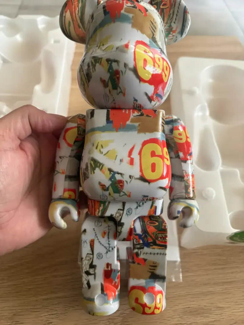 Figura Bearbrick edición Warhol/Basquiat - 4
