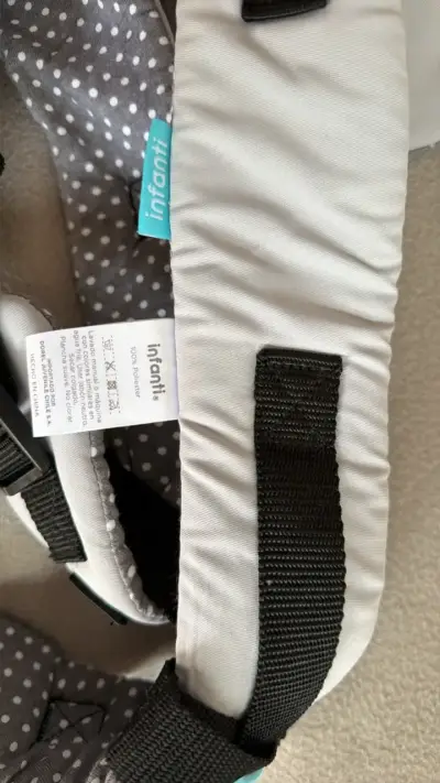 Mochila Porta Bebé Infanti Gris - miniatura 3