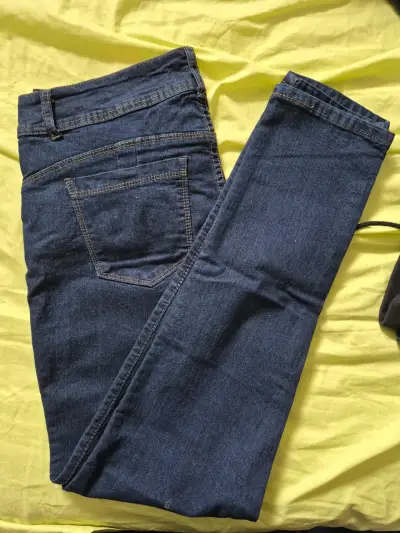 Jeans azul oscuro - Push Up Pitillo - miniatura 2