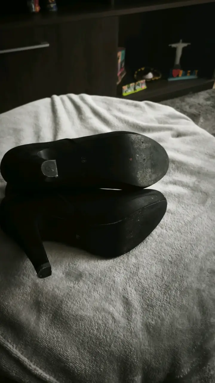 Botines de tacón alto negros para mujer - 2
