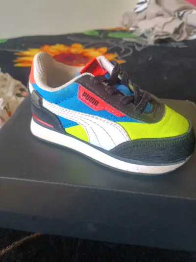 Zapatillas deportivas infantiles Puma multicolor - miniatura 1
