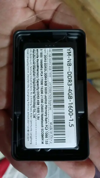 Memoria RAM DDR3 4GB YIMENG para Laptop - miniatura 2
