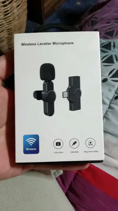 Micrófono Lavalier Inalámbrico para teléfono - miniatura 1