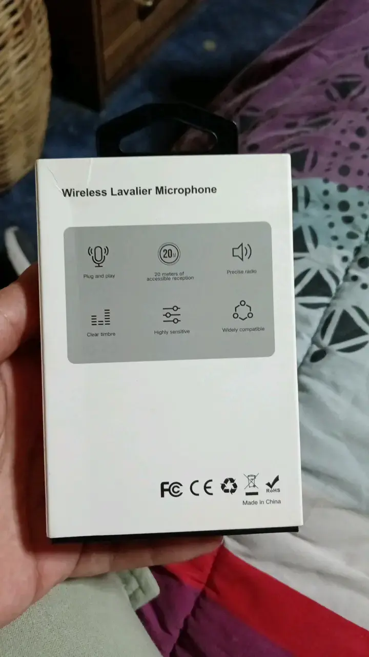 Micrófono Lavalier Inalámbrico para teléfono - 3