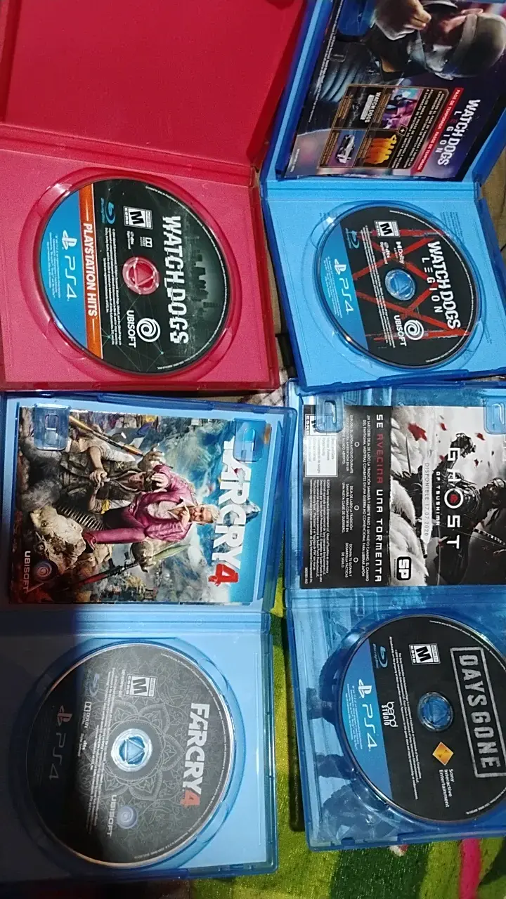 Juego PS4  watch dogs 1 watch dogs legión far cry - 5