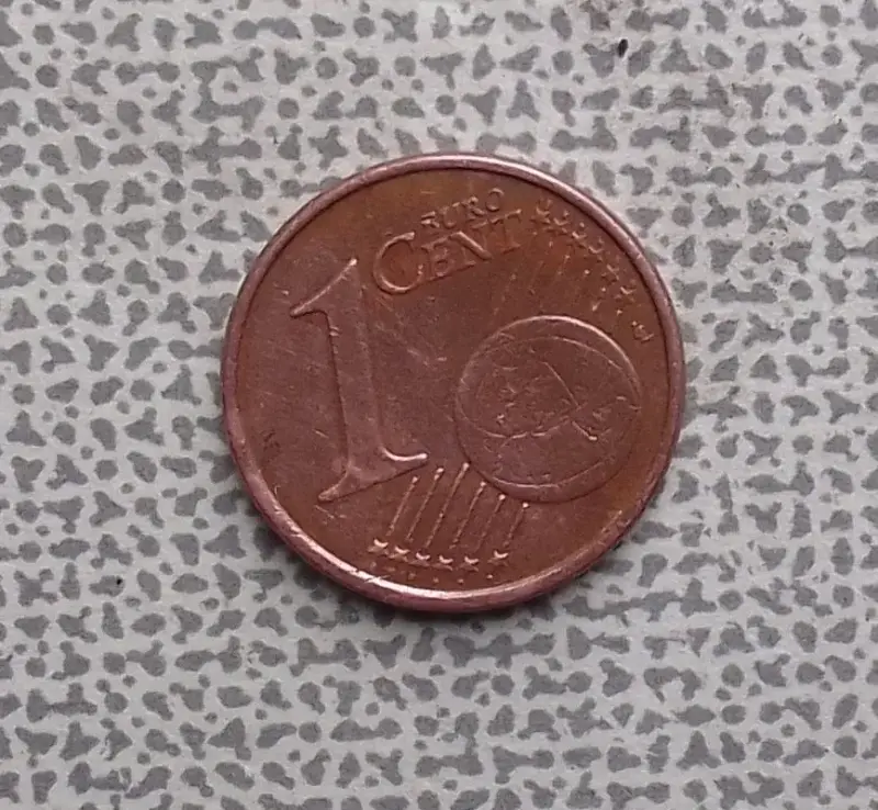 Moneda italia de 1 céntimo de euro 2005 - 2