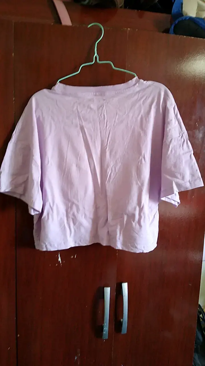 Polera lila con diseño de mapache en lentejuelas - 2