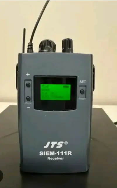 Receptor Inalámbrico JTS SIEM-111R con Audífonos - miniatura 1
