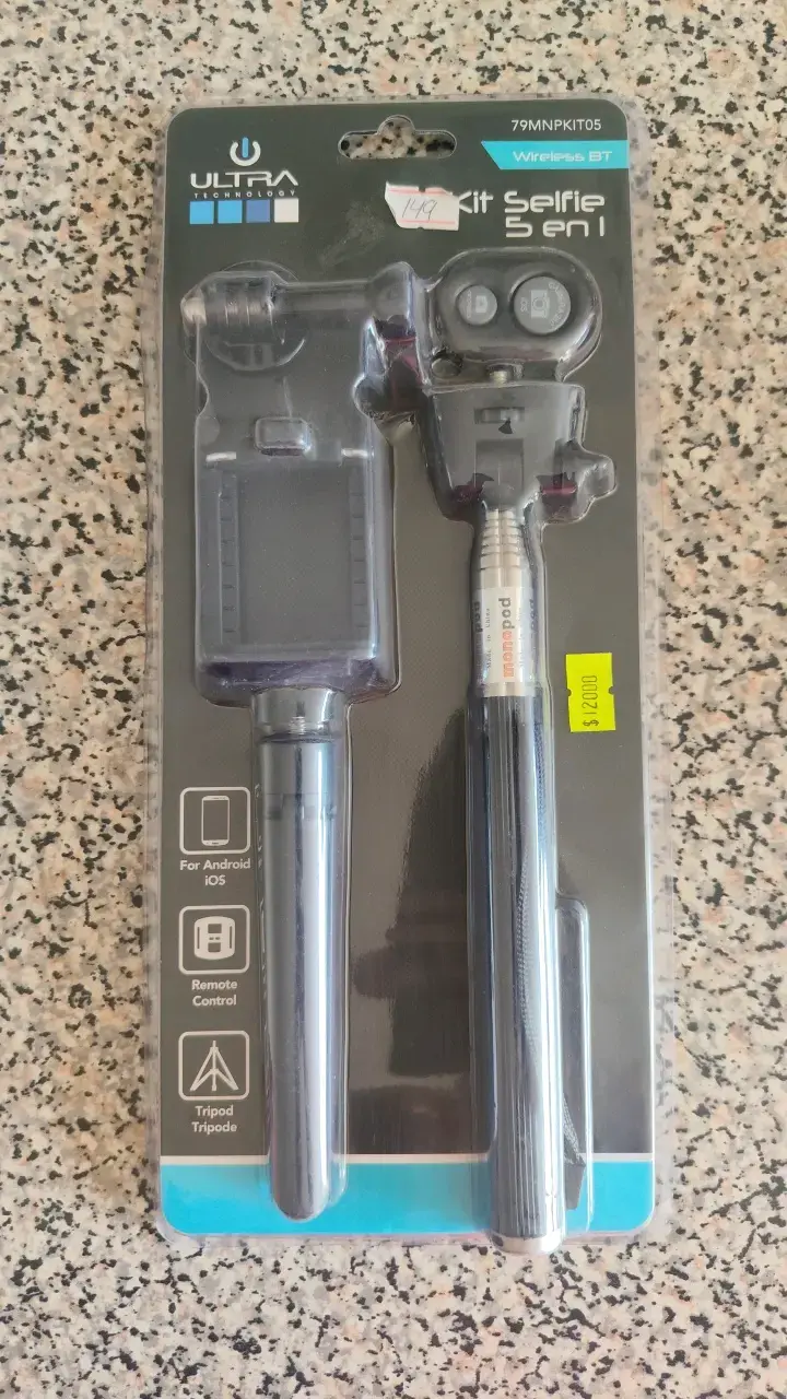 Kit Selfie 5 en 1 con Control Remoto - 1