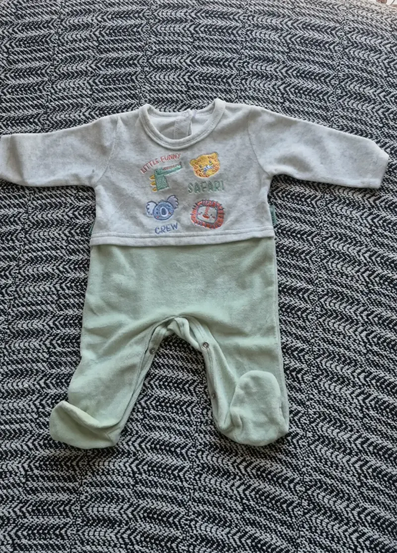 Conjunto de ropa para bebé con diseños de animales - 3
