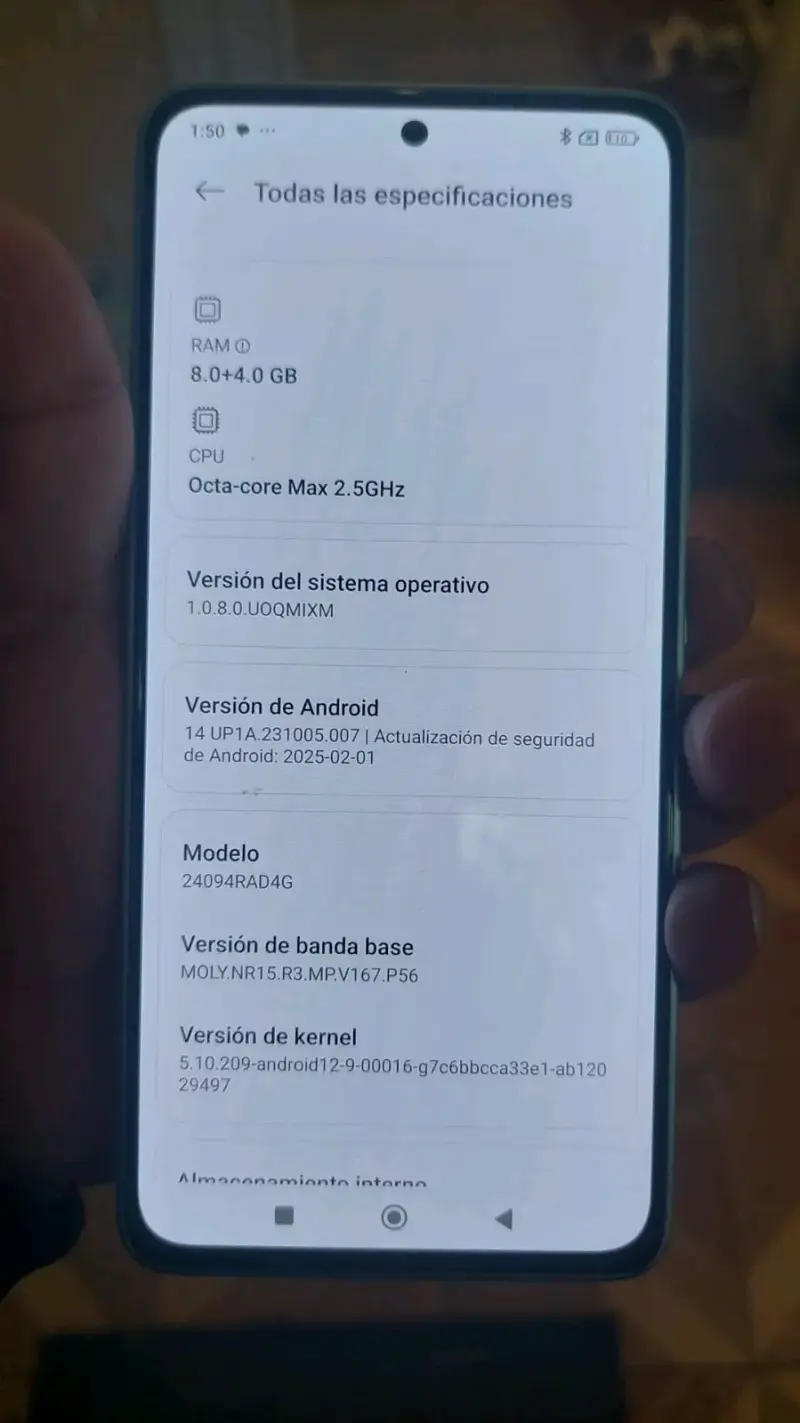 Smartphone Redmi Note 14 5G 256GB Azul - 2