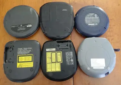 Lote 6 Discman Sony Panasonic Aiwa Repuestos - miniatura 2