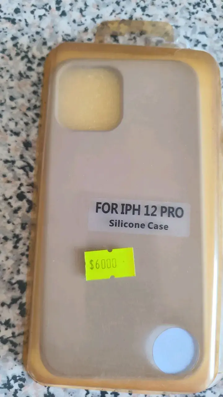 Funda de silicona para iPhone 12 Pro