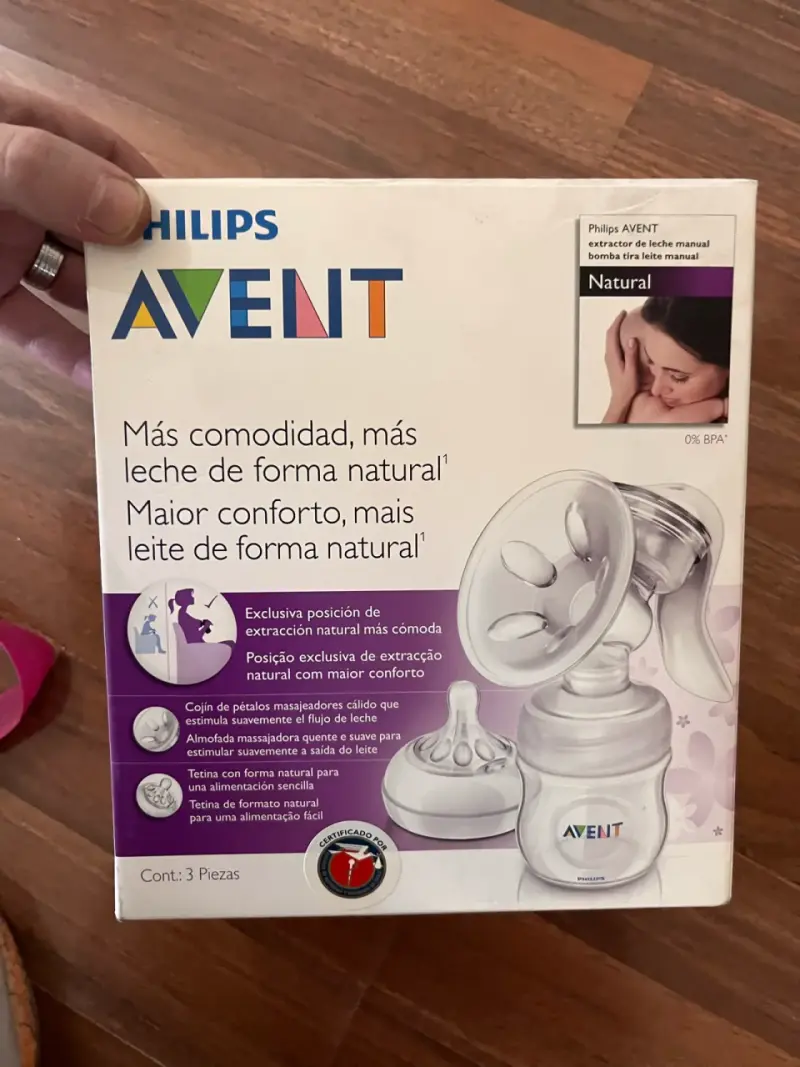 Extractor de Leche Manual Philips Avent Natural - 1