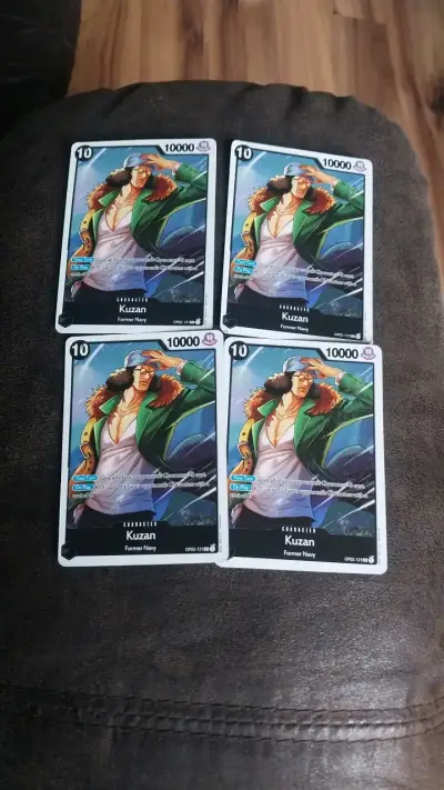 Set de 4 cartas Kuzan One Piece - miniatura 1