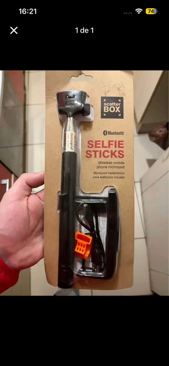 Palo selfie Bluetooth inalámbrico Scatter Box