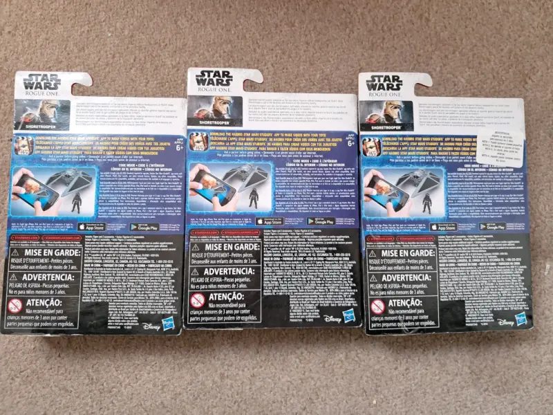 3 Figuras Star Wars Rogue One Shoretrooper - 2