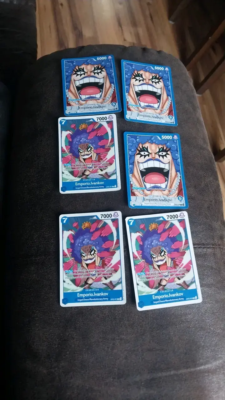 Cartas de juego One Piece Emporio Ivankov - 1