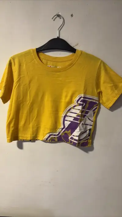 Polera amarilla Lakers para mujer - miniatura 1