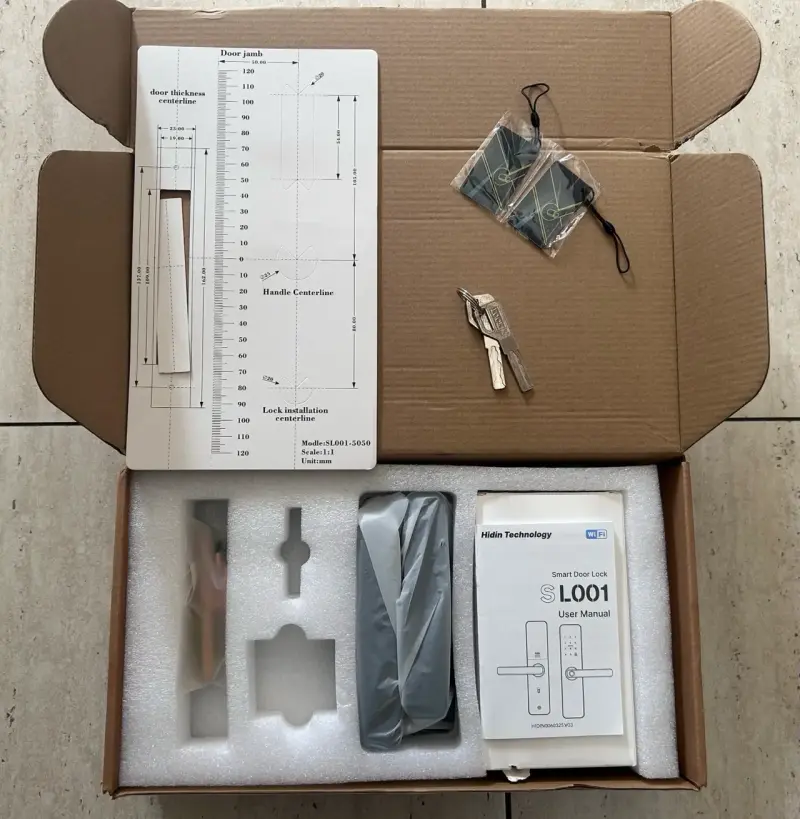 Cerradura Inteligente WiFi Hidin Technology SL001 - 2