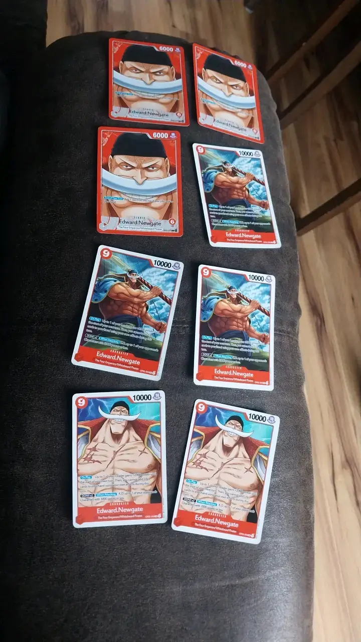 Cartas de juego One Piece Edward Newgate - 1