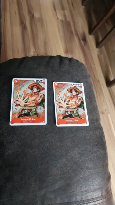 Cartas de juego One Piece Portgas D. Ace - miniatura 1