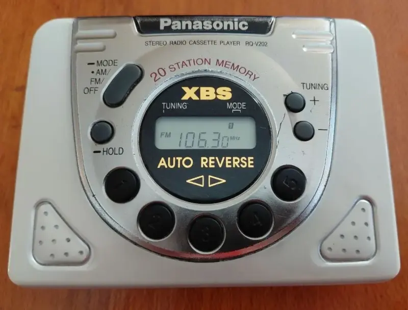 Lote 4 Personal Stereo Aiwa Panasonic Cassette - 2
