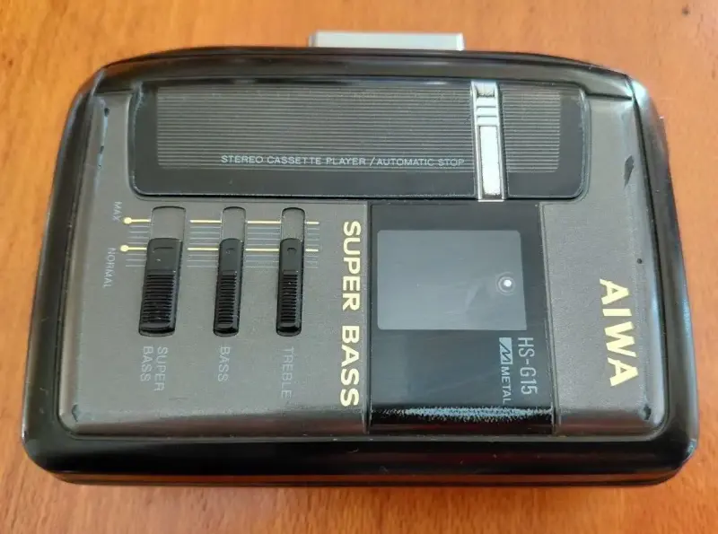 Lote 4 Personal Stereo Aiwa Panasonic Cassette - 4