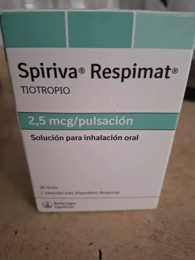 Inhalador Spiriva Respimat 2,5 mcg - miniatura 1